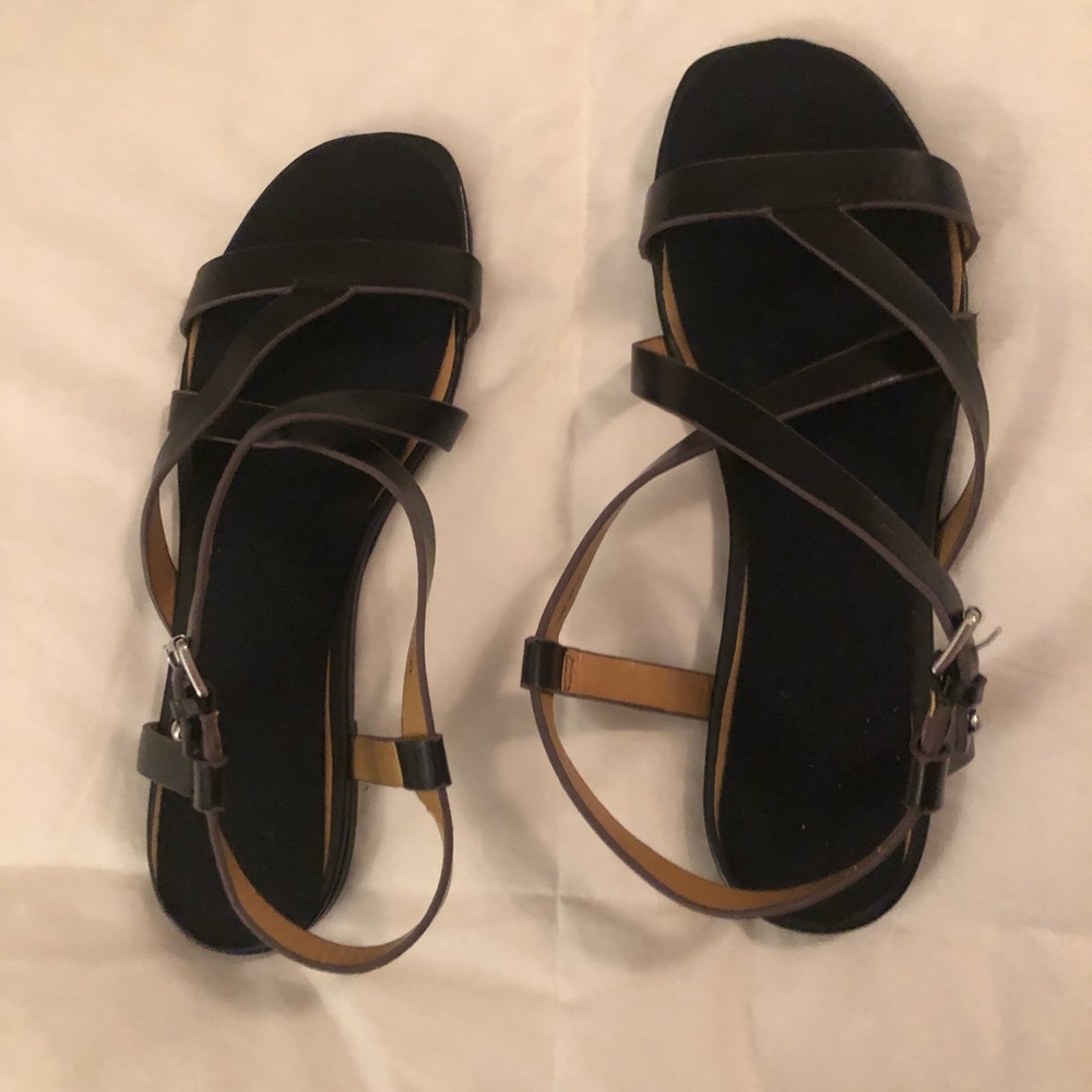 Nine West Women’s Sphinx black sandals 7.5M